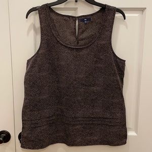 Gap (M) sleeveless blouse.
